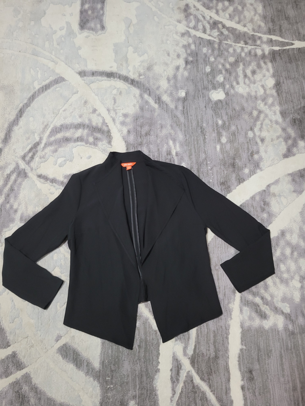 Joe Fresh Black Open-Front Women's Blazer Jacket Size M